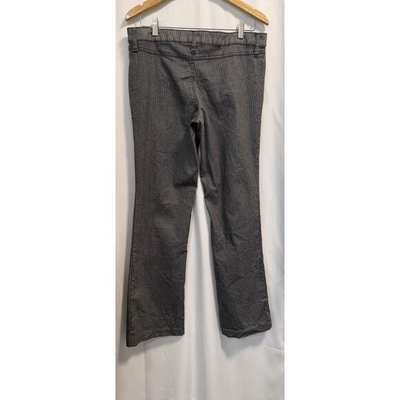 l.e.i | Vintage Y2K Striped Flare Pants Womens Multi Stretch- Size 13 - Picture 5 of 7